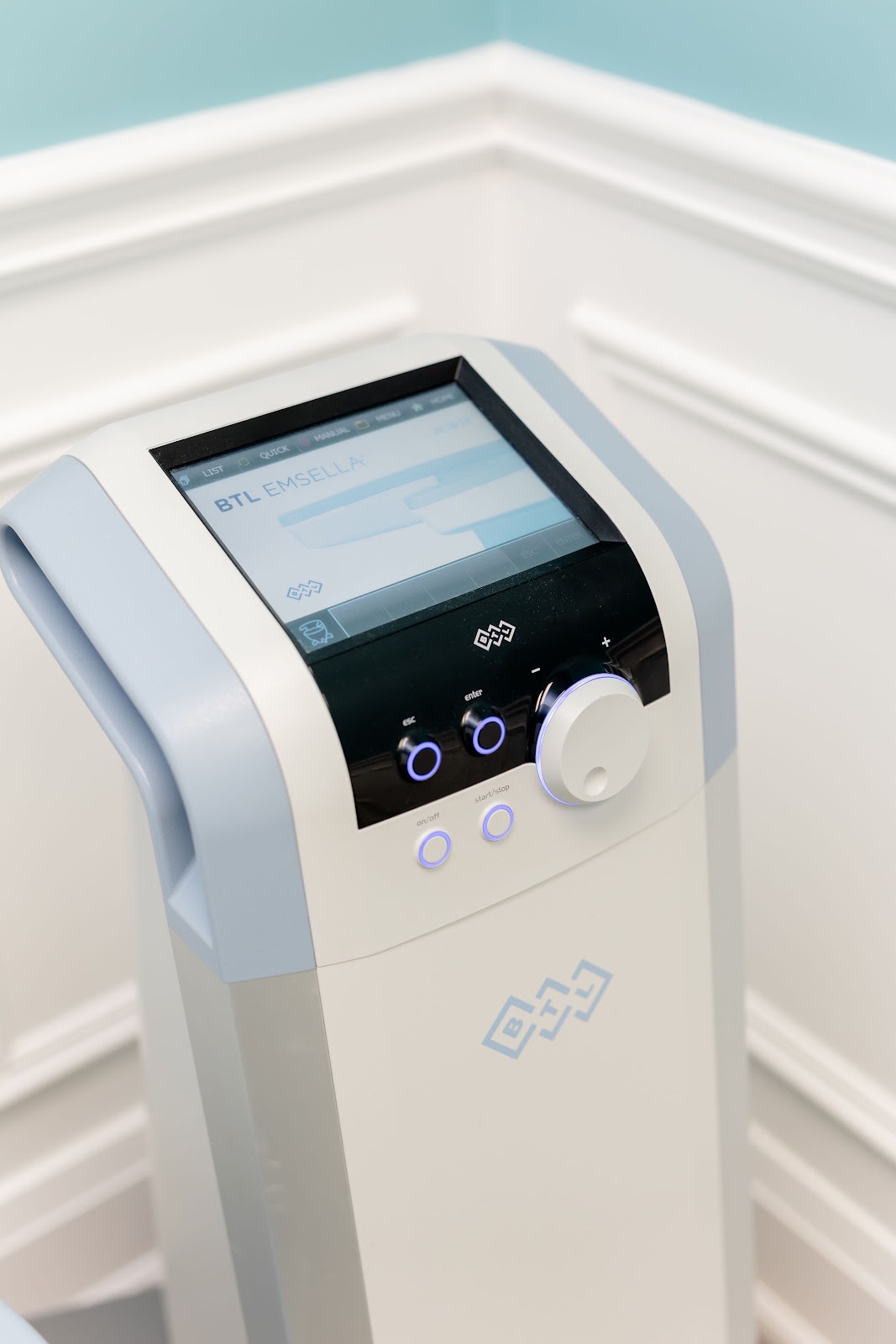 BTL Emsella equipment at Corelife Wellness in Oakville