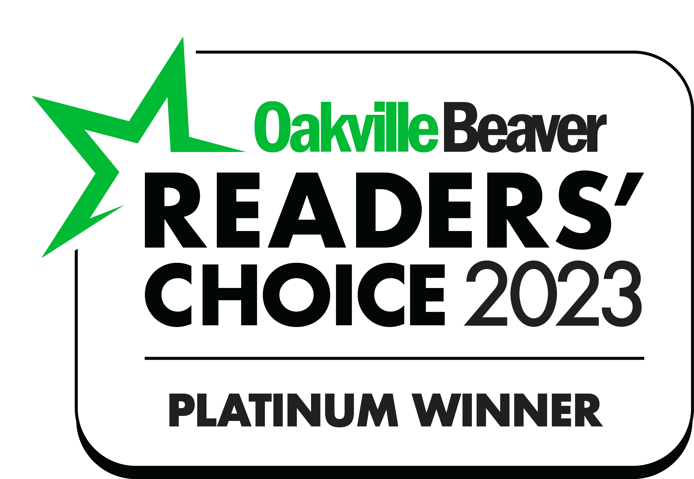 Oakville Beaver Readers Choice 2023